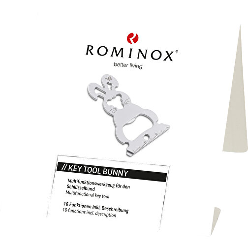 Set de cadeaux / articles cadeaux : ROMINOX® Key Tool Bunny (16 functions) emballage à motif Frohe, Image 5