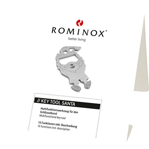 Set de cadeaux / articles cadeaux : ROMINOX® Key Santa (19 functions) emballage à motif Frohe Weih, Image 5