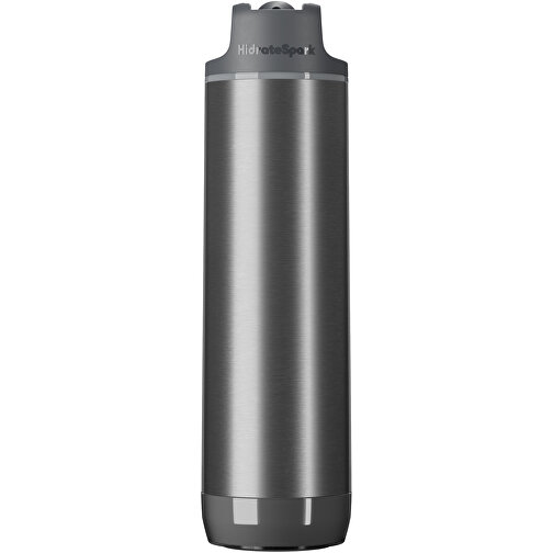 HidrateSpark® PRO 620 Ml Vakuumisolierte Edelstahl Wasserflasche , edelstahl grau, Edelstahl, 27,20cm (Länge), Bild 3