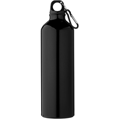 Oregon 770 Ml RCS-zertifizierte Trinkflasche Aus Recyceltem Aluminium Mit Karabinerhaken , schwarz, Recycled Aluminium, 25,00cm (Höhe), Bild 2