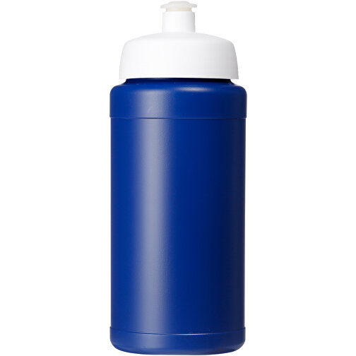Baseline Plus Renew 500 Ml Sportflasche , blau, weiß, Zuckerrohr Biokunststoff, 90% PP Kunststoff, 10% TPE Kunststoff, 18,30cm (Höhe), Bild 3