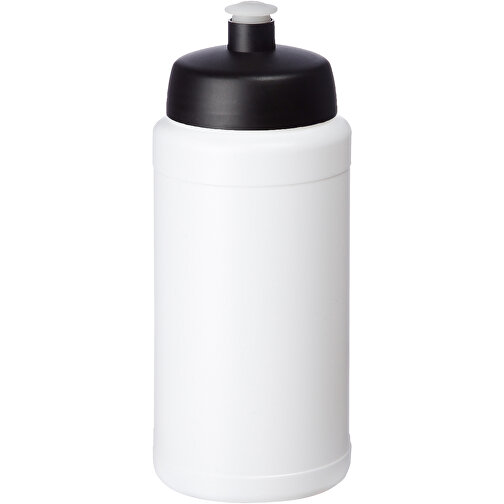 Baseline Plus Renew 500 Ml Sportflasche , weiss, schwarz, Zuckerrohr Biokunststoff, 90% PP Kunststoff, 10% TPE Kunststoff, 18,30cm (Höhe), Bild 1