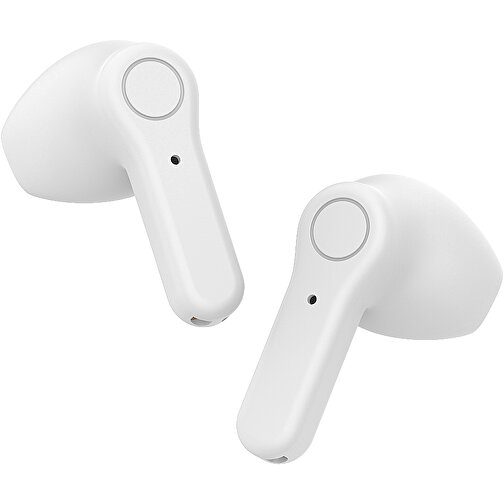 Prixton TWS155 Bluetooth® Ohrhörer , weiß, ABS Kunststoff, 10,00cm x 3,50cm x 10,00cm (Länge x Höhe x Breite), Bild 4