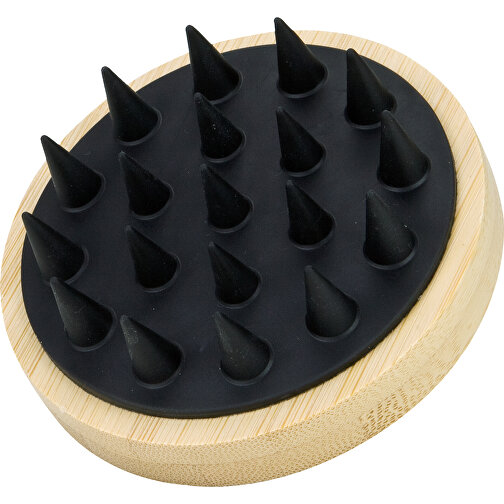 Brosse de massage Scalp, brosse pour cuir chevelu avec picots en silicone, Image 4