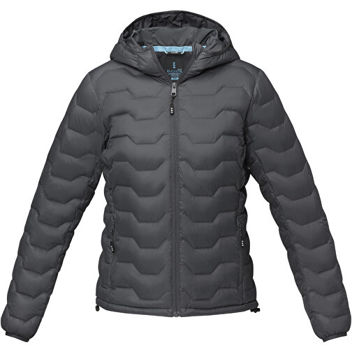 Petalite GRS Daunenjacke Für Damen Aus Recyceltem Material , storm grey, Dull cire-380T Woven mit wasserabweisendem und daunendichtem Finish 100% recyceltes Nylon, GRS-zertifiziert , Padding/filling, Dow, XL, , Bild 3