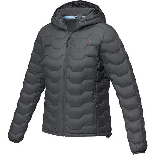 Petalite GRS Daunenjacke Für Damen Aus Recyceltem Material , storm grey, Dull cire-380T Woven mit wasserabweisendem und daunendichtem Finish 100% recyceltes Nylon, GRS-zertifiziert , Padding/filling, Dow, XS, , Bild 2