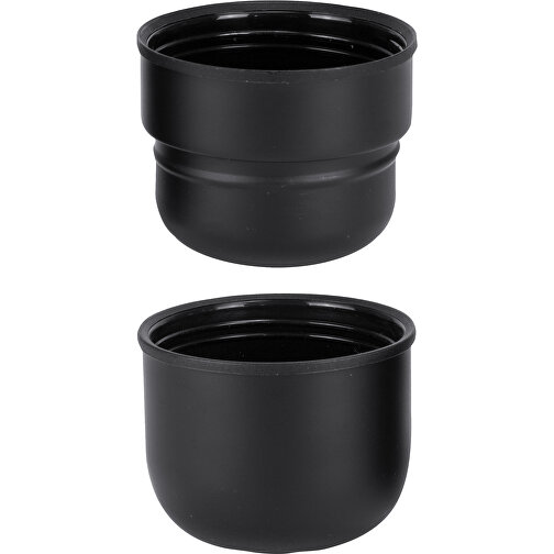 ROMINOX® termokanne // Kopp i kopp - med 2 lokk - matt svart, Bilde 3
