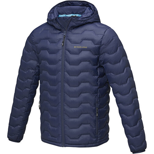 Petalite GRS Daunenjacke Aus Recyceltem Material Für Herren , navy, Dull cire-380T Woven mit wasserabweisendem und daunendichtem Finish 100% recyceltes Nylon, GRS-zertifiziert , Padding/filling, Dow, XL, , Bild 2