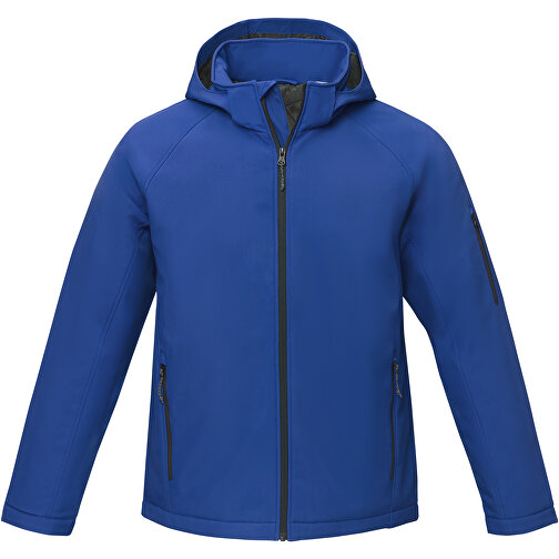 Notus Wattierte Softshell Herrenjacke , blau, Mechanisches Stretch Woven 100% Polyester, 250 g/m2, Padding/filling, Taft 100% Polyester, M, , Bild 3