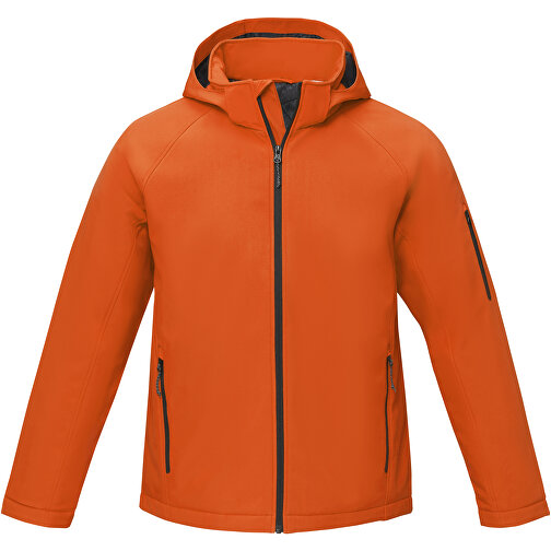 Notus Wattierte Softshell Herrenjacke , orange, Mechanisches Stretch Woven 100% Polyester, 250 g/m2, Padding/filling, Taft 100% Polyester, S, , Bild 3