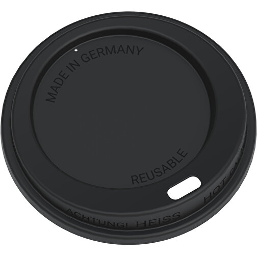 Kaffeebecher 'ToGo', 0,5 L , beständiges braun/schwarz, Kunststoff, 19,20cm (Höhe), Bild 5