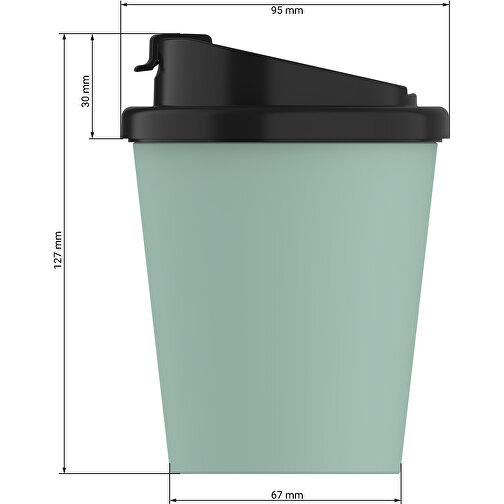 Bio-Kaffeebecher 'Premium Deluxe' Small , flieder, Kunststoff, 12,70cm (Höhe), Bild 2