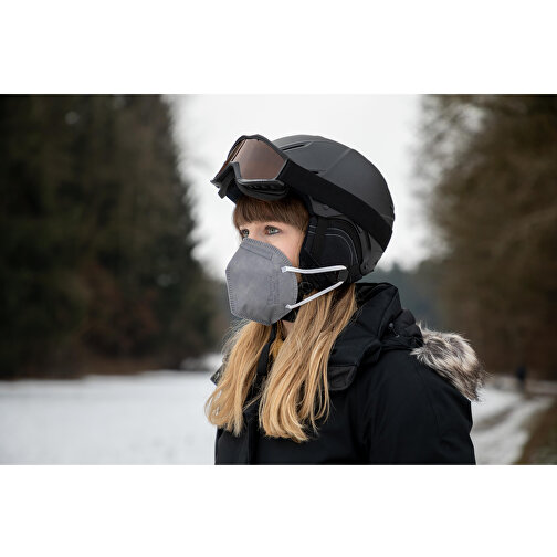 Andningsmask 'Colour' set om 10 + maskhållare 'Helmet' set om 2, Bild 2