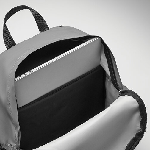 Bright Backpack , silber matt, Polyester, 32,00cm x 40,00cm x 12,00cm (Länge x Höhe x Breite), Bild 11