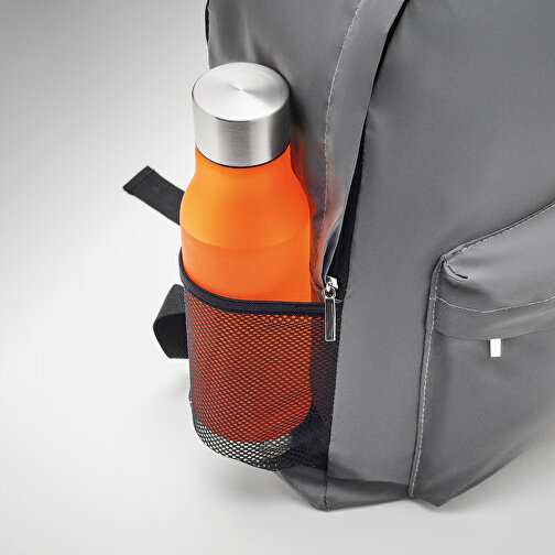Bright Backpack , silber matt, Polyester, 32,00cm x 40,00cm x 12,00cm (Länge x Höhe x Breite), Bild 12