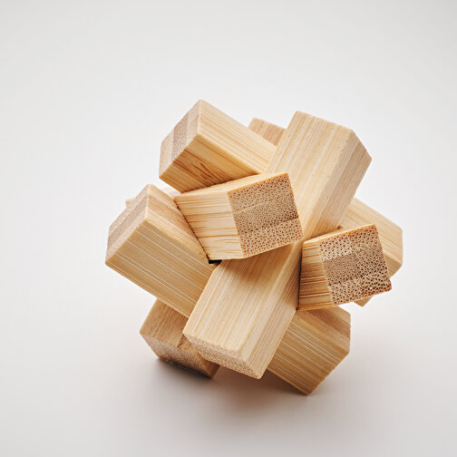 Cubenats , holzfarben, Bambus, 4,50cm x 4,50cm (Länge x Breite), Bild 9