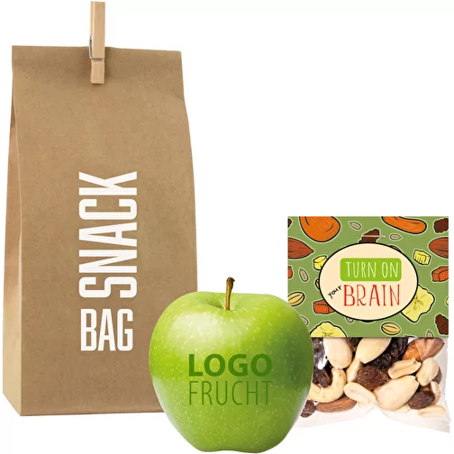 LogoFruit Power Snack Bag - Green - Kiwi, Obraz 1
