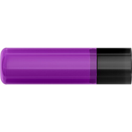 Lippenpflegestift 'Lipcare Original' Mit Polierter Oberfläche , violett / schwarz, Kunststoff, 6,90cm (Höhe), Bild 2