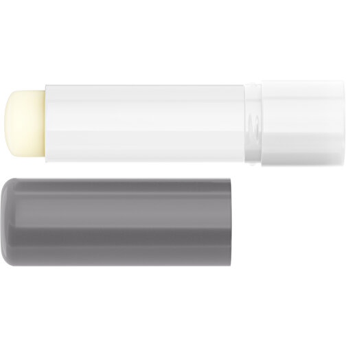 Lippenpflegestift 'Lipcare Original' Mit Polierter Oberfläche , grau / weiss, Kunststoff, 6,90cm (Höhe), Bild 3