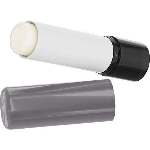 Lippenpflegestift 'Lipcare Original' Mit Polierter Oberfläche , grau / schwarz, Kunststoff, 6,90cm (Höhe), Bild 1