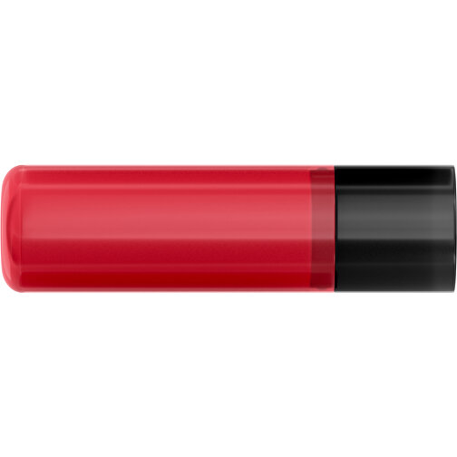 Lippenpflegestift 'Lipcare Original' Mit Polierter Oberfläche , rot / schwarz, Kunststoff, 6,90cm (Höhe), Bild 2