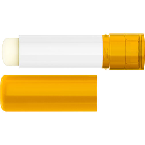 Lippenpflegestift 'Lipcare Original' Mit Polierter Oberfläche , gelb-orange, Kunststoff, 6,90cm (Höhe), Bild 3