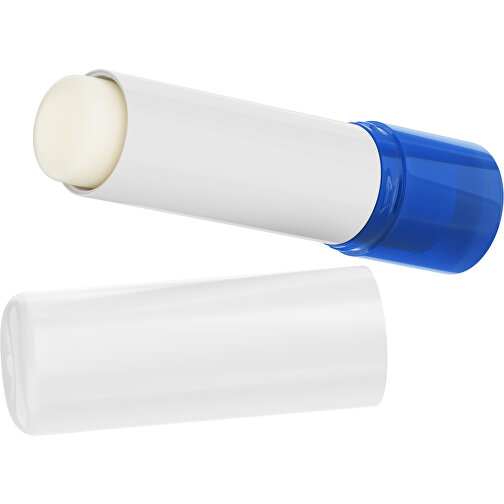 Lippenpflegestift 'Lipcare Original' Mit Polierter Oberfläche , weiß / blau, Kunststoff, 6,90cm (Höhe), Bild 1