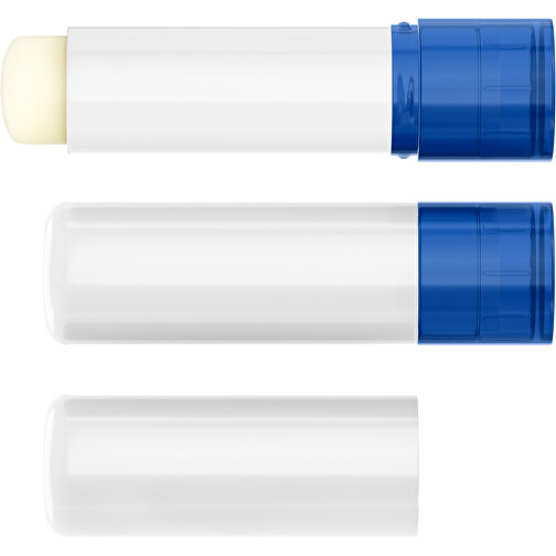 Lippenpflegestift 'Lipcare Original' Mit Polierter Oberfläche , weiß / blau, Kunststoff, 6,90cm (Höhe), Bild 4