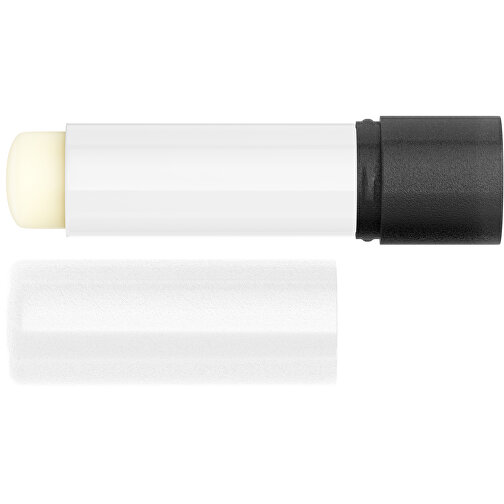 Lippenpflegestift 'Lipcare Original' Mit Gefrosteter Oberfläche , transparent / schwarz, Kunststoff, 6,90cm (Höhe), Bild 3