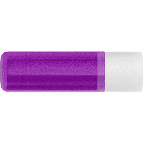 Lippenpflegestift 'Lipcare Original' Mit Gefrosteter Oberfläche , violett / weiß, Kunststoff, 6,90cm (Höhe), Bild 2