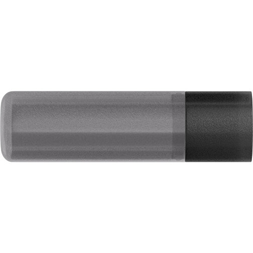 Lippenpflegestift 'Lipcare Original' Mit Gefrosteter Oberfläche , grau / schwarz, Kunststoff, 6,90cm (Höhe), Bild 2