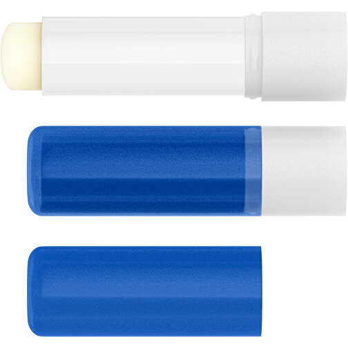 Lippenpflegestift 'Lipcare Original' Mit Gefrosteter Oberfläche , blau / weiss, Kunststoff, 6,90cm (Höhe), Bild 4