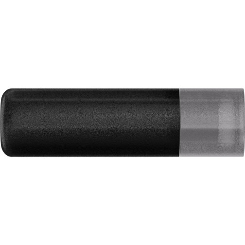Lippenpflegestift 'Lipcare Original' Mit Gefrosteter Oberfläche , schwarz / grau, Kunststoff, 6,90cm (Höhe), Bild 2