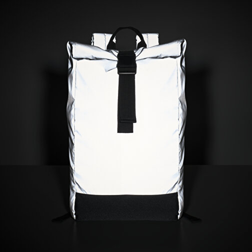 Bright Rollpack , silber matt, Polyester, 26,00cm x 13,00cm x 66,00cm (Länge x Höhe x Breite), Bild 8