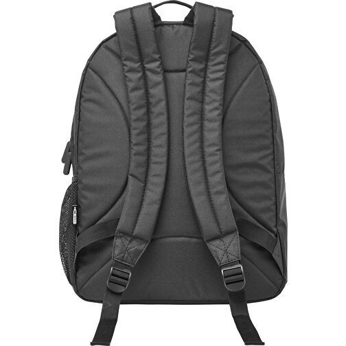 Valley Backpack , schwarz, RPET, 32,00cm x 43,00cm x 21,50cm (Länge x Höhe x Breite), Bild 3