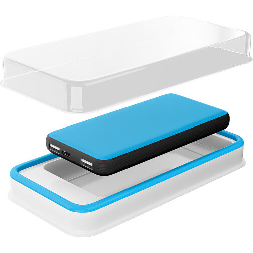 Dual Powerbank CustomColor con caricabatterie wireless incluso, Immagine 2