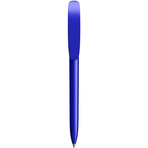 BIC® Super Clip Glacé Siebdruck , BiC, blau glacé, Kunststoff, 14,40cm x 1,20cm (Länge x Breite), Bild 1