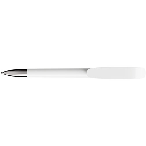 BIC® Super Clip Advance Kugelschreiber Digital , BiC, weiß, Metall|Kunststoff, 14,40cm x 1,20cm (Länge x Breite), Bild 3