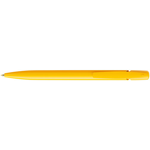 BIC® Media Clic Kugelschreiber Siebdruck , BiC, gelb, Kunststoff, 14,70cm x 1,30cm (Länge x Breite), Bild 3