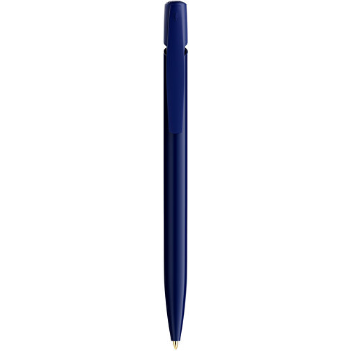 BIC® Media Clic Kugelschreiber Siebdruck , BiC, blau, Kunststoff, 14,70cm x 1,30cm (Länge x Breite), Bild 1