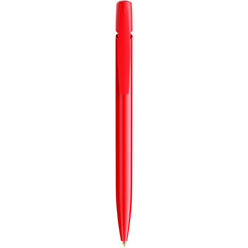 BIC® Media Clic Kugelschreiber Siebdruck , BiC, rot, Kunststoff, 14,70cm x 1,30cm (Länge x Breite), Bild 1