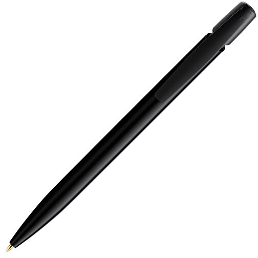 BIC® Media Clic Kugelschreiber Siebdruck , BiC, schwarz, Kunststoff, 14,70cm x 1,30cm (Länge x Breite), Bild 2