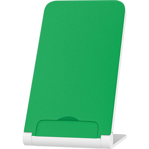 WirelessView - Der Klapp-Ständer Mit Kabellosem Ladegerät , grün / weiß, Kunststoff, 13,60cm x 1,30cm x 7,30cm (Länge x Höhe x Breite), Bild 1