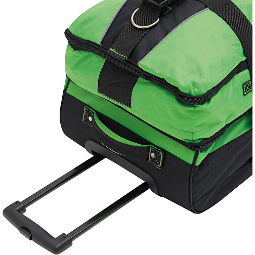 Trolley-Reisetasche BoGi XL , grün, 600D Polyester / Rib Stop, 82,00cm x 35,00cm x 39,00cm (Länge x Höhe x Breite), Bild 9