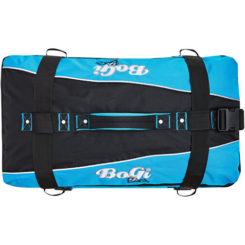 Trolley-Reisetasche BoGi L , blau, schwarz, 600D Polyester / Rib Stop, 68,00cm x 34,00cm x 37,00cm (Länge x Höhe x Breite), Bild 5