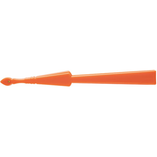 Faltbarer Fächer COOL RPET , orange, Kunststoff / Polyester, 41,00cm x 22,00cm (Länge x Breite), Bild 3