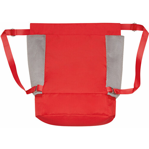 Rucksack TRIP , rot, 300D Polyester / PU, 30,00cm x 40,00cm x 15,00cm (Länge x Höhe x Breite), Bild 4