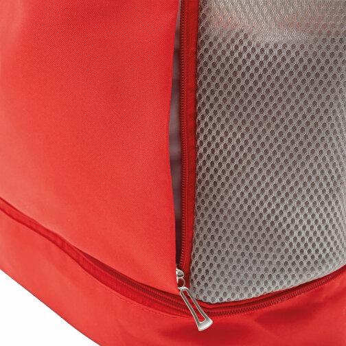 Rucksack TRIP , rot, 300D Polyester / PU, 30,00cm x 40,00cm x 15,00cm (Länge x Höhe x Breite), Bild 6