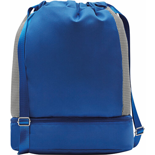 Rucksack TRIP , blau, 300D Polyester / PU, 30,00cm x 40,00cm x 15,00cm (Länge x Höhe x Breite), Bild 2