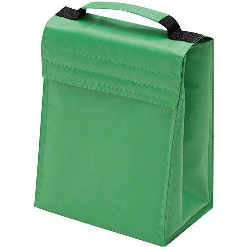 Kühltasche KODIAK , hellgrün, 420D Polyester / PVC, 20,50cm x 25,00cm x 14,00cm (Länge x Höhe x Breite), Bild 1